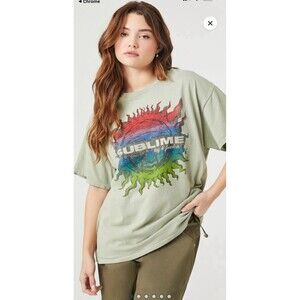 Sublime Band Oversized Tee Shirt M/L